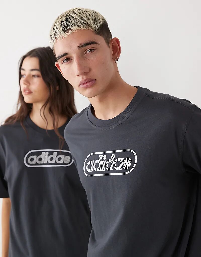 Футболка с логотипом Adidas Originals 80-х годов, цвет: черный
Футболка с логотипом Adidas Originals 80-х годов, цвет: черный