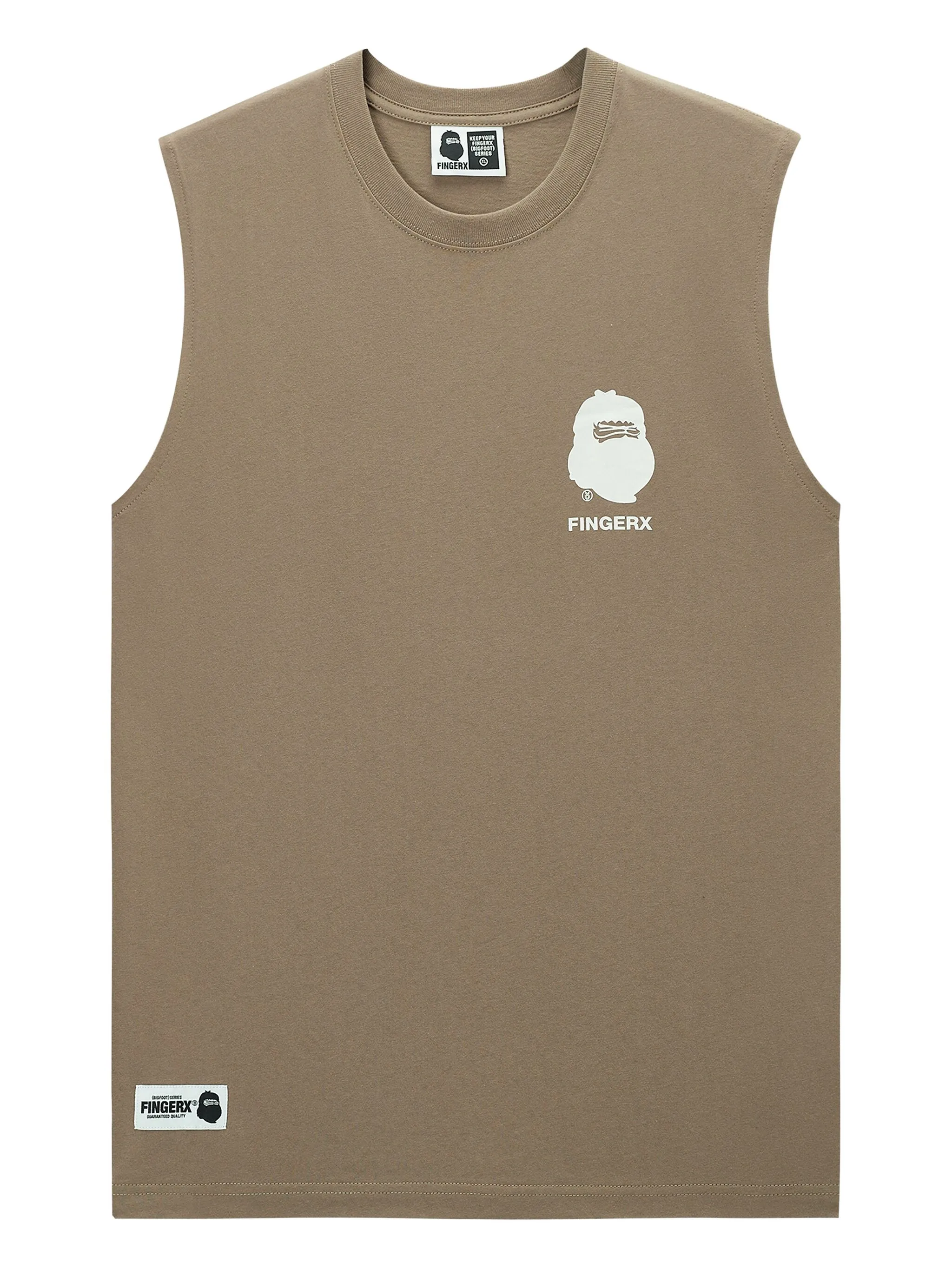 Топ с графичным принтом Fingercroxx, коричневый
Топ с графичным принтом Fingercroxx, коричневый