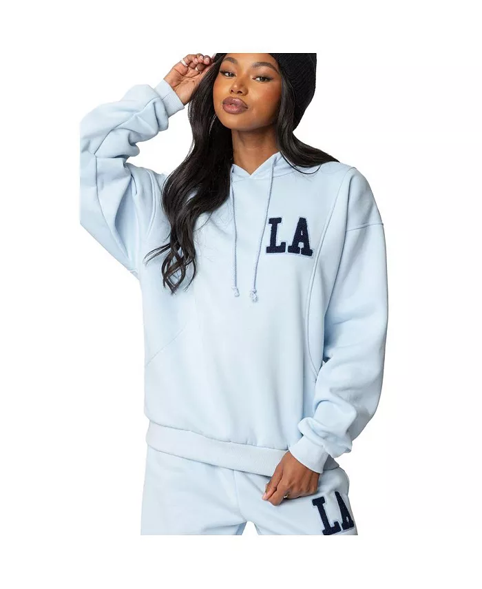 Женская толстовка La Love большого размера Edikted, синий
Женская толстовка La Love большого размера Edikted, синий