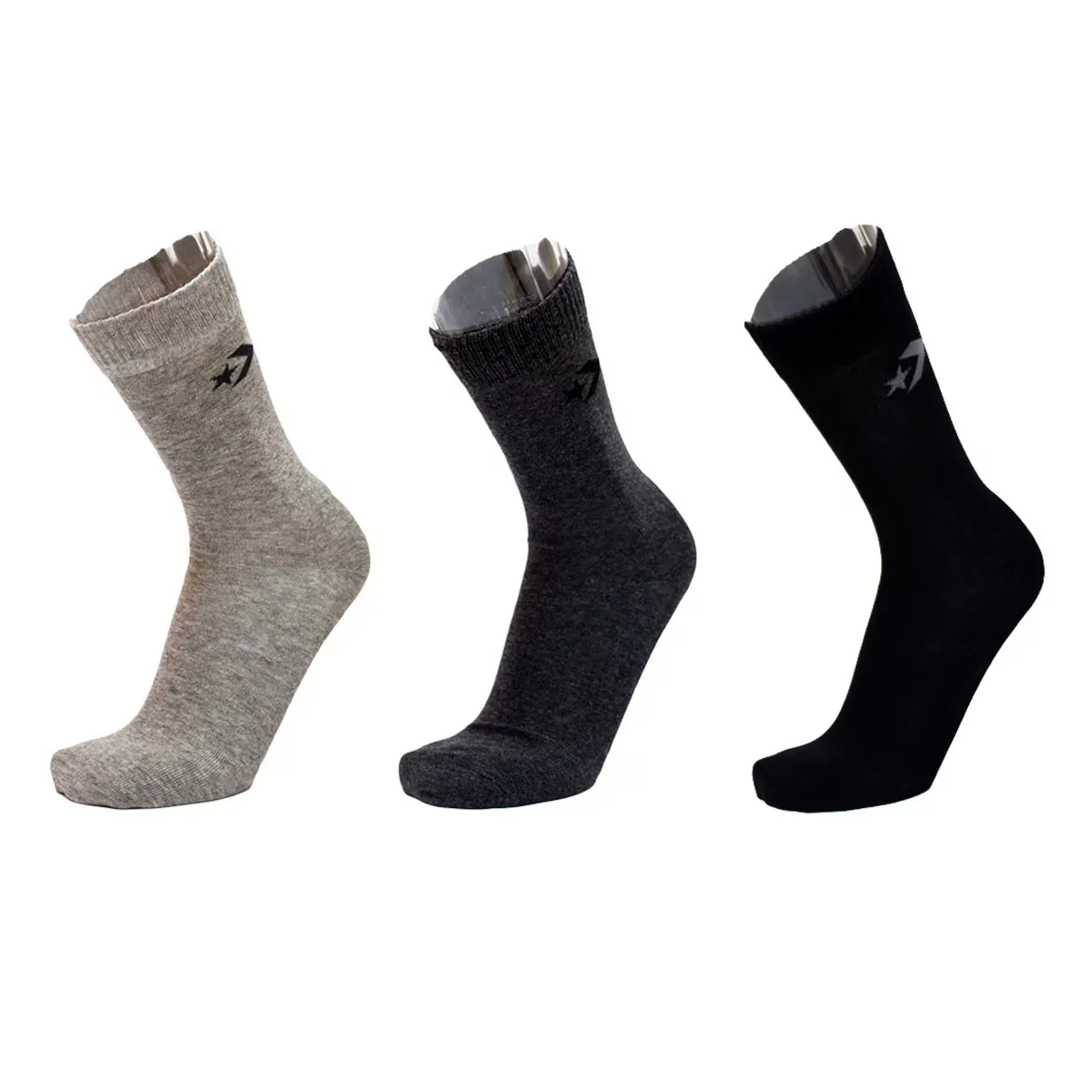 Набор из трех пар высоких носков Basic Crew Converse, многоцветный
Набор из трех пар высоких носков Basic Crew Converse, многоцветный