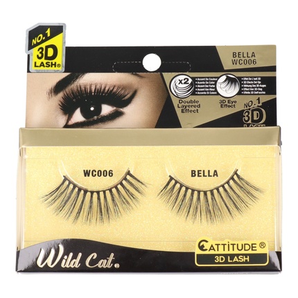 Wild Cat Lash Bella - накладные ресницы Ebin New York
Wild Cat Lash Bella - накладные ресницы Ebin New York