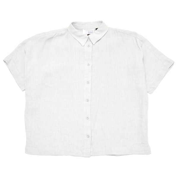 Женская льняная рубашка с коротким рукавом - блузка Mazine, белый
Женская льняная рубашка с коротким рукавом - блузка Mazine, белый