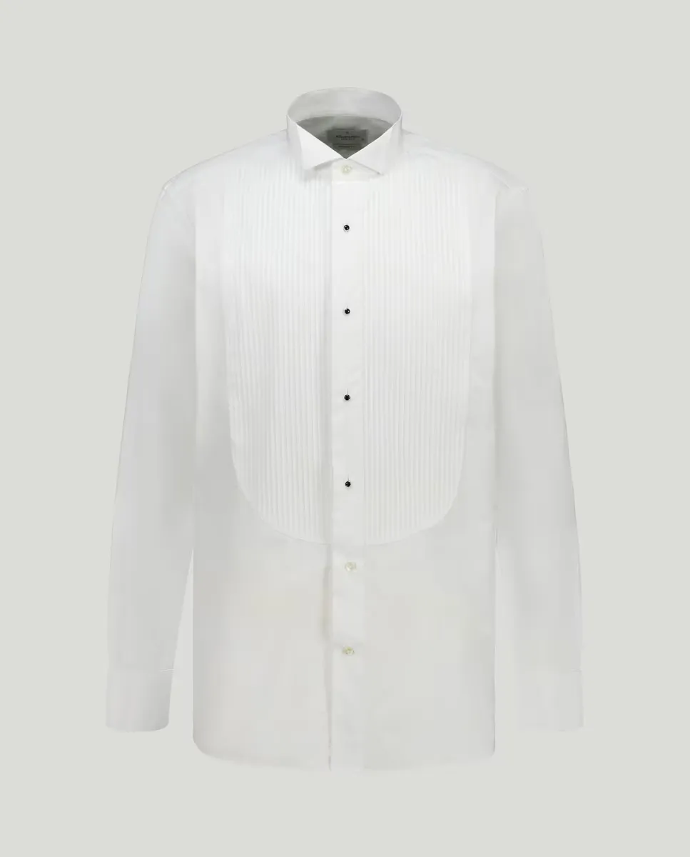 Церемониальная мужская рубашка Emidio Tucci, белый 
Церемониальная мужская рубашка Emidio Tucci, белый