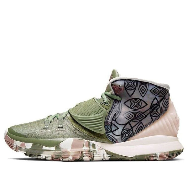Кроссовки kyrie 6 разогрев Nike, зеленый
Кроссовки kyrie 6 разогрев Nike, зеленый