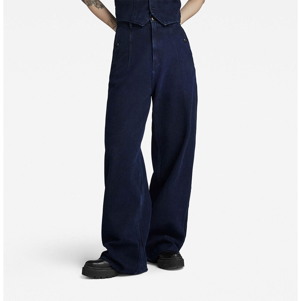 Джинсы G-Star Roos High Loose Fit, синий
Джинсы G-Star Roos High Loose Fit, синий