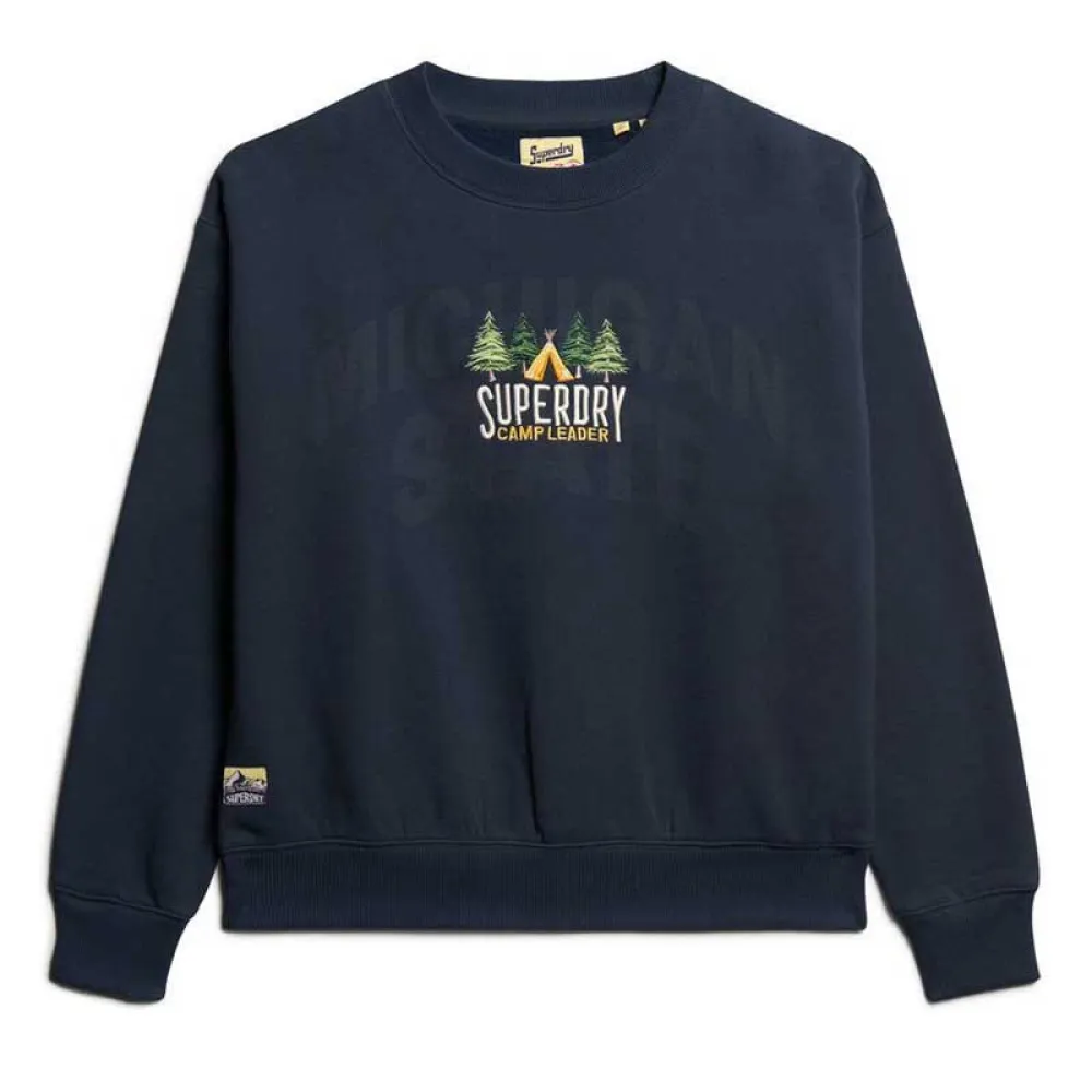 Толстовка Superdry Travel Souvenir Loose, синий
Толстовка Superdry Travel Souvenir Loose, синий