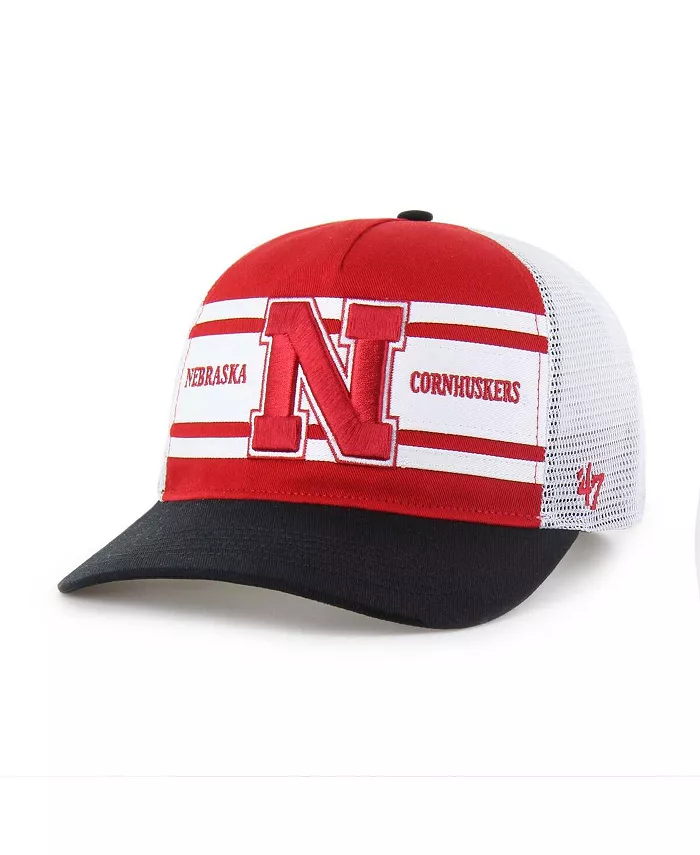 Кепка дальнобойщика Nebraska Huskers Super Stripe Hitch Adjustable для больших мальчиков и девочек, алого/черного цвета '47 Brand
Кепка дальнобойщика Nebraska Huskers Super Stripe Hitch Adjustable для больших мальчиков и девочек, алого/черного цвета '47 Brand