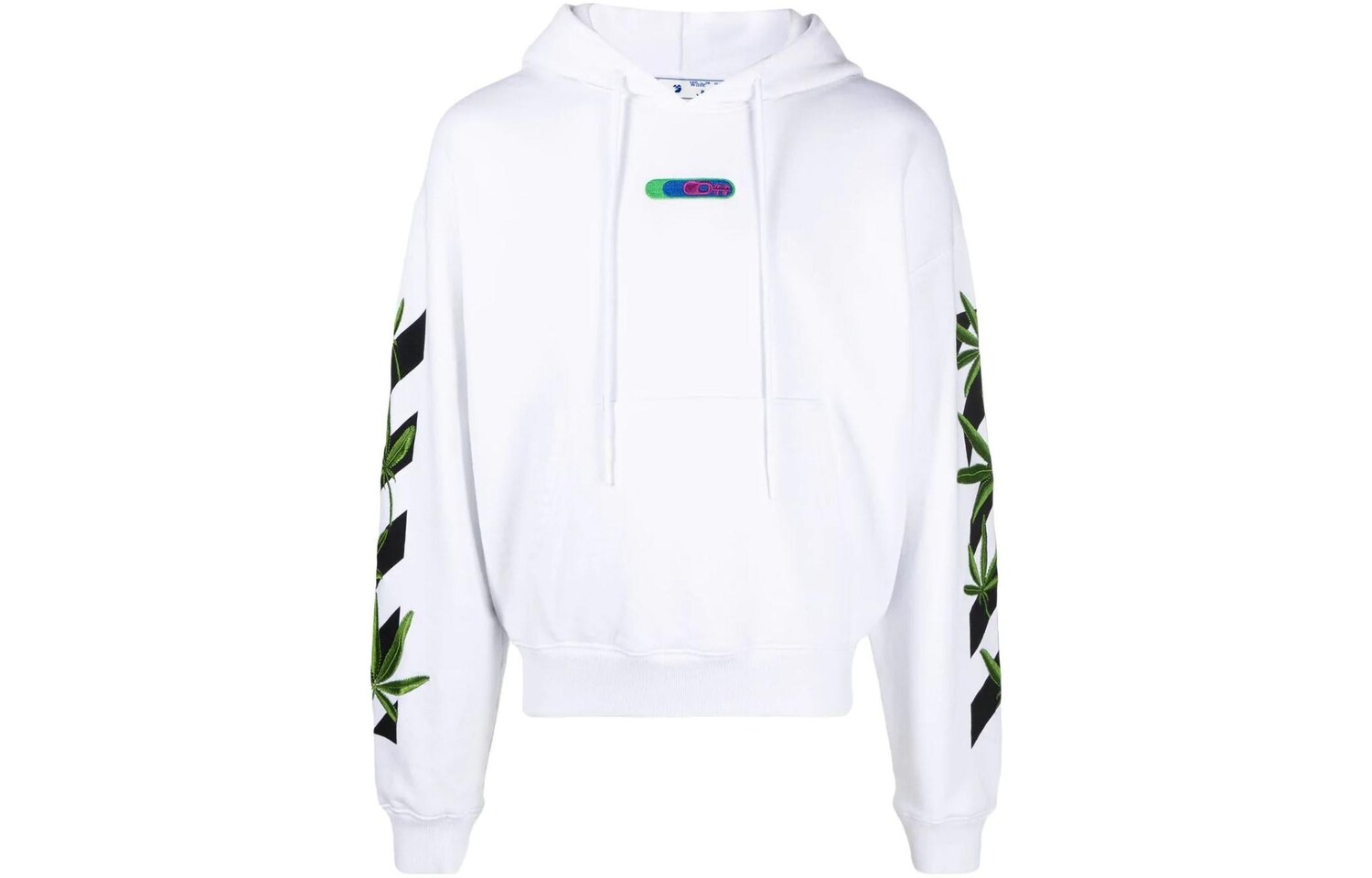 Weed Arrows поверх толстовки Off-White, белый
Weed Arrows поверх толстовки Off-White, белый