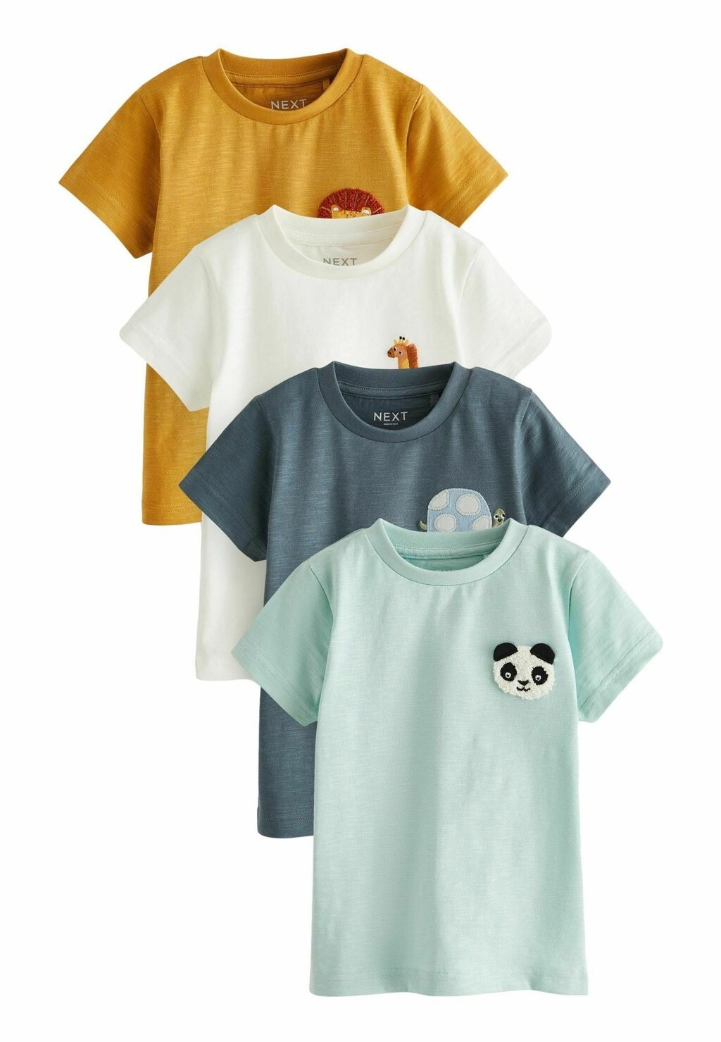 Футболка с принтом CHARACTER SHORT SLEEVES 4 PACK Next, цвет multi 
Футболка с принтом CHARACTER SHORT SLEEVES 4 PACK Next, цвет multi