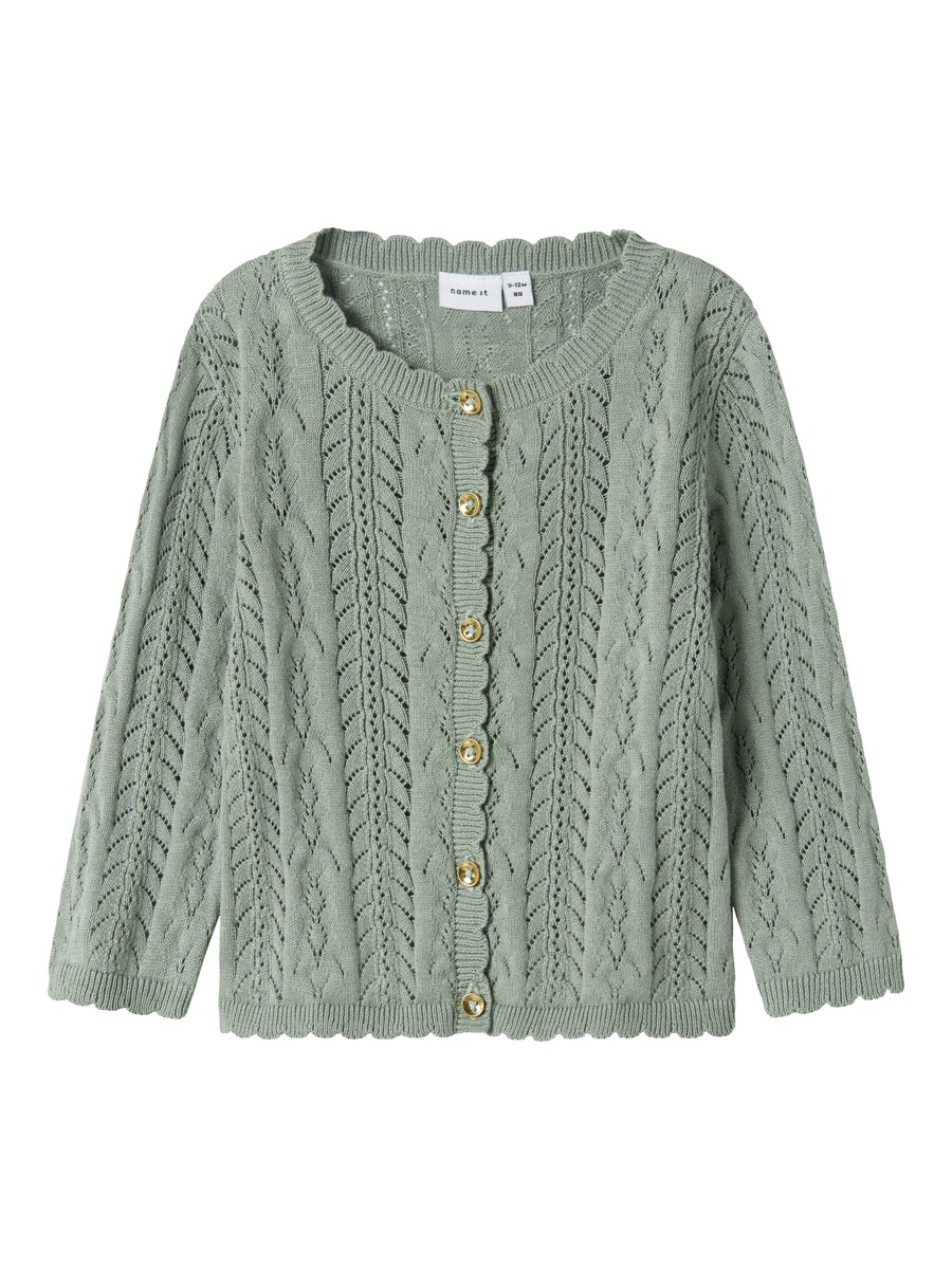 Вязаный кардиган NAME IT NBFJOLLIE, зеленый
Вязаный кардиган NAME IT NBFJOLLIE, зеленый