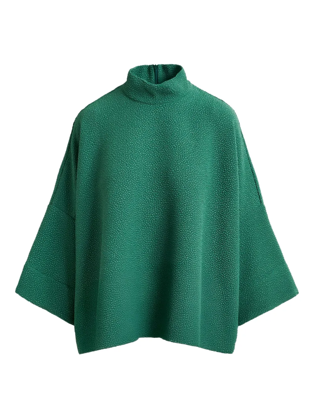 Блузка с высоким воротом Essentiel Antwerp, зеленый 
Блузка с высоким воротом Essentiel Antwerp, зеленый