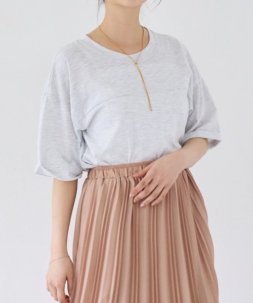 Футболка из фактурного трикотажа с вышитым логотипом на манжетах Mil
Футболка из фактурного трикотажа с вышитым логотипом на манжетах Mil