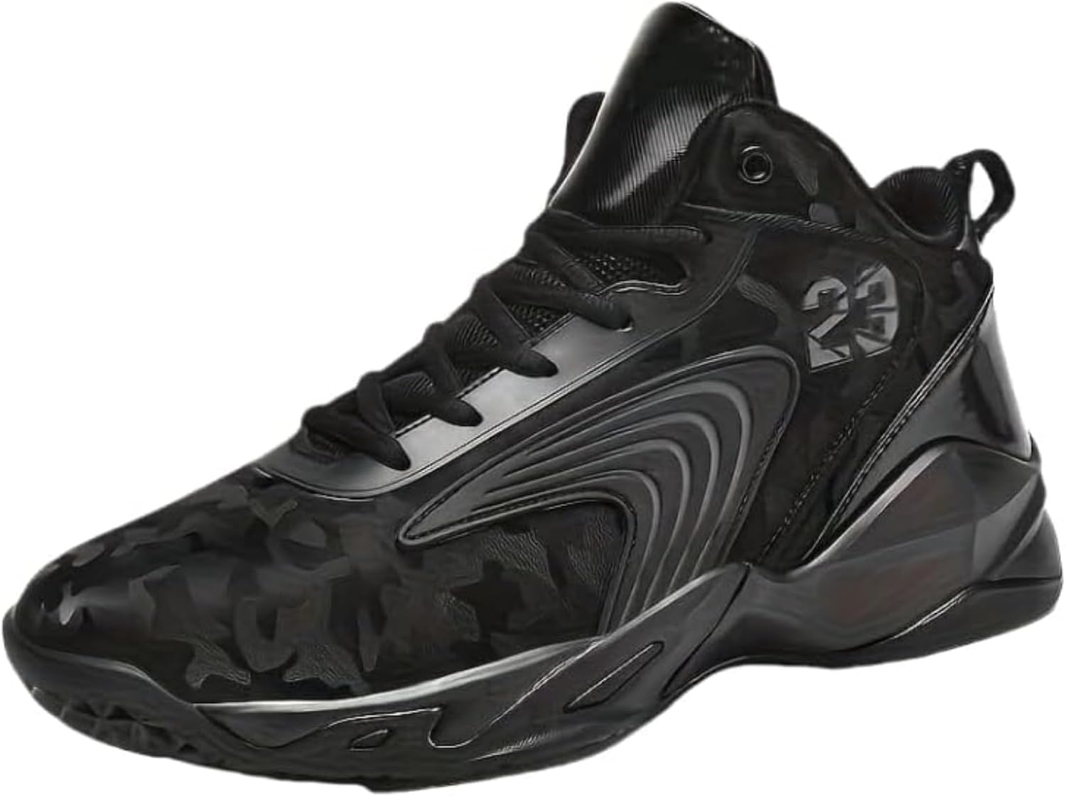 Мужские баскетбольные кроссовки с высоким верхом, цветные нескользящие кроссовки для уличного спорта, тренажерного зала и повседневной носки Huayorong, черный
Мужские баскетбольные кроссовки с высоким верхом, цветные нескользящие кроссовки для уличного спорта, тренажерного зала и повседневной носки Huayorong, черный