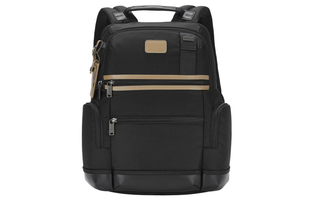 TUMI Эластичный нейлоновый рюкзак средний размер мужской черный и хаки
TUMI Эластичный нейлоновый рюкзак средний размер мужской черный и хаки