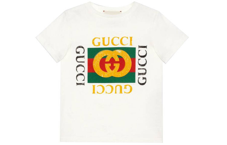 Детская футболка Gucci, белый
Детская футболка Gucci, белый