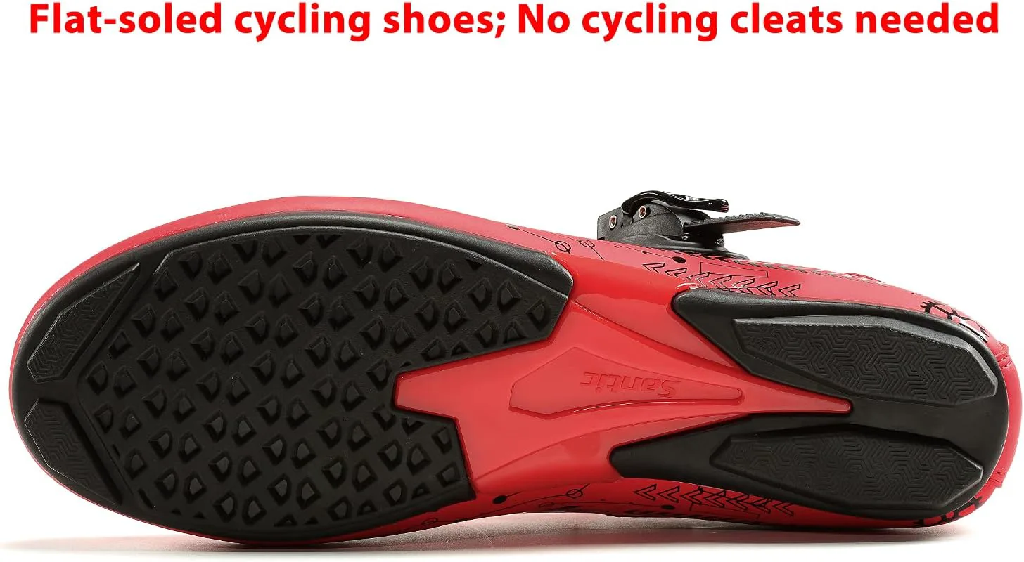 Велосипедные обувь Santic для мужчин Spin Unlocked, дорожный велосипед, MTB, аксессуары для велоспорта, самозапирающиеся ботинки, красный
Велосипедные обувь Santic для мужчин Spin Unlocked, дорожный велосипед, MTB, аксессуары для велоспорта, самозапирающиеся ботинки, красный