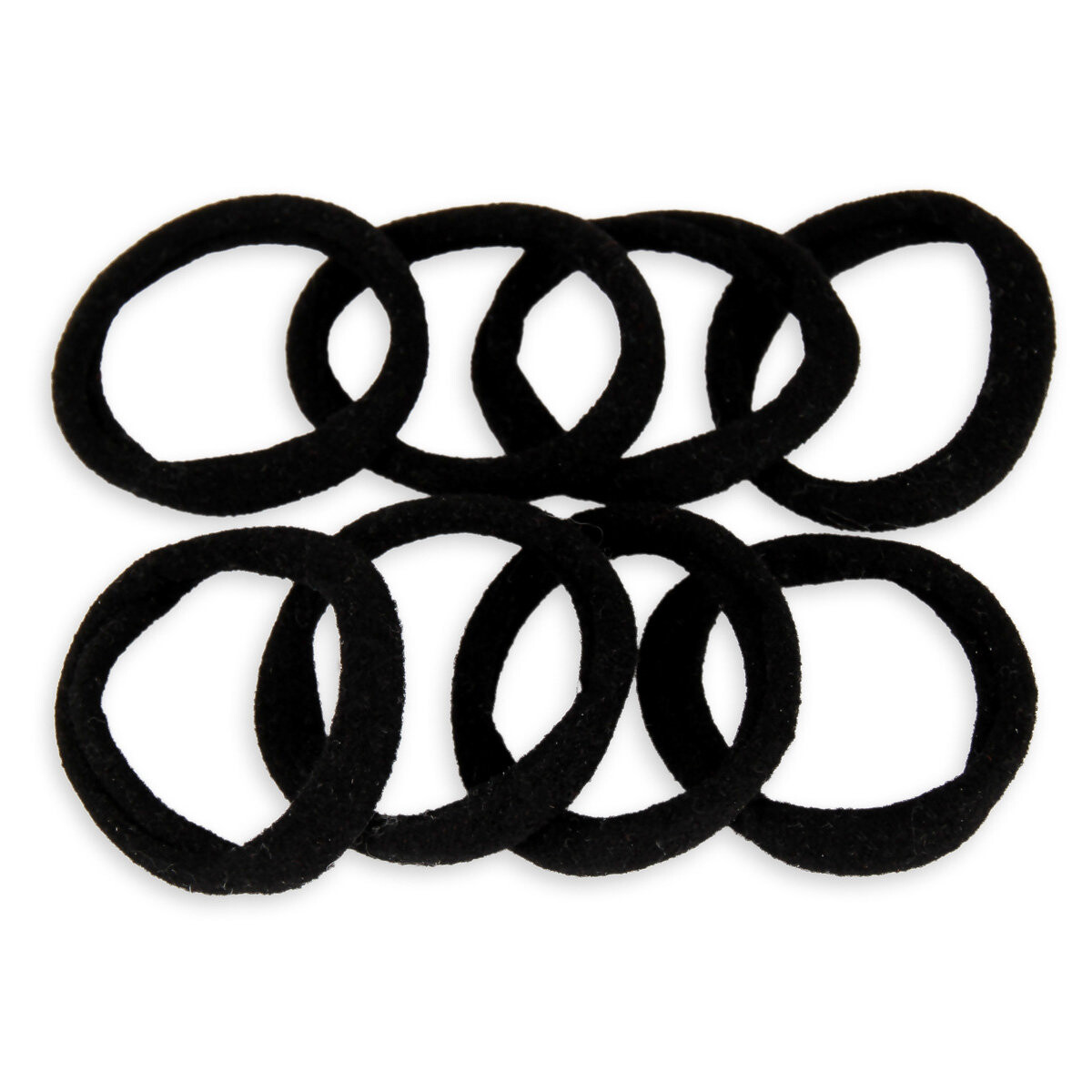 Набор резинок для волос, черный, 8 штук
Набор резинок для волос, черный, 8 штук