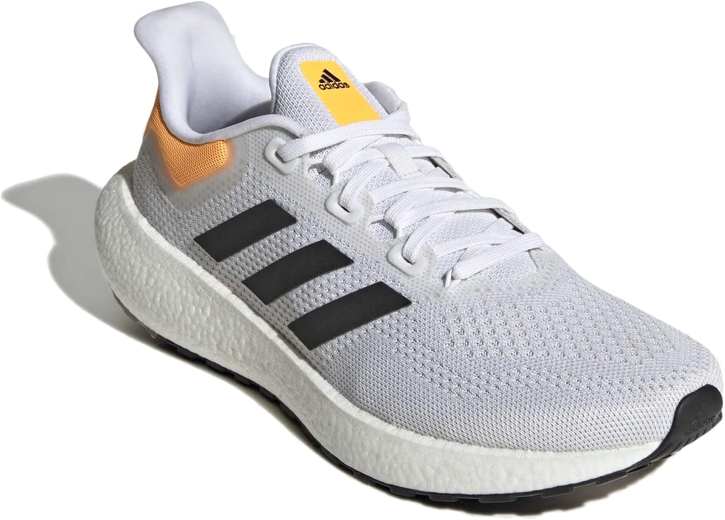 Кроссовки Adidas Pureboost Jet унисекс, белый/черный/оранжевый
Кроссовки Adidas Pureboost Jet унисекс, белый/черный/оранжевый