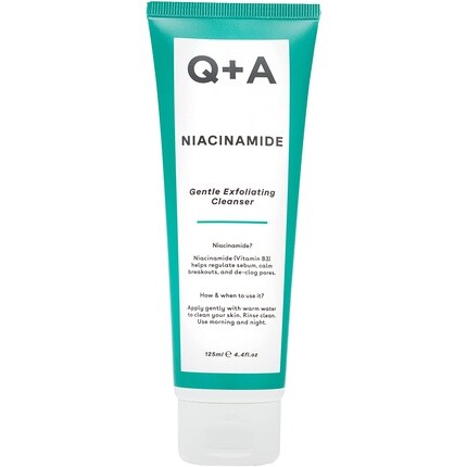 Ниацинамид нежное отшелушивающее очищающее средство с инулином и фруктозой 125мл, Q+A
Ниацинамид нежное отшелушивающее очищающее средство с инулином и фруктозой 125мл, Q+A