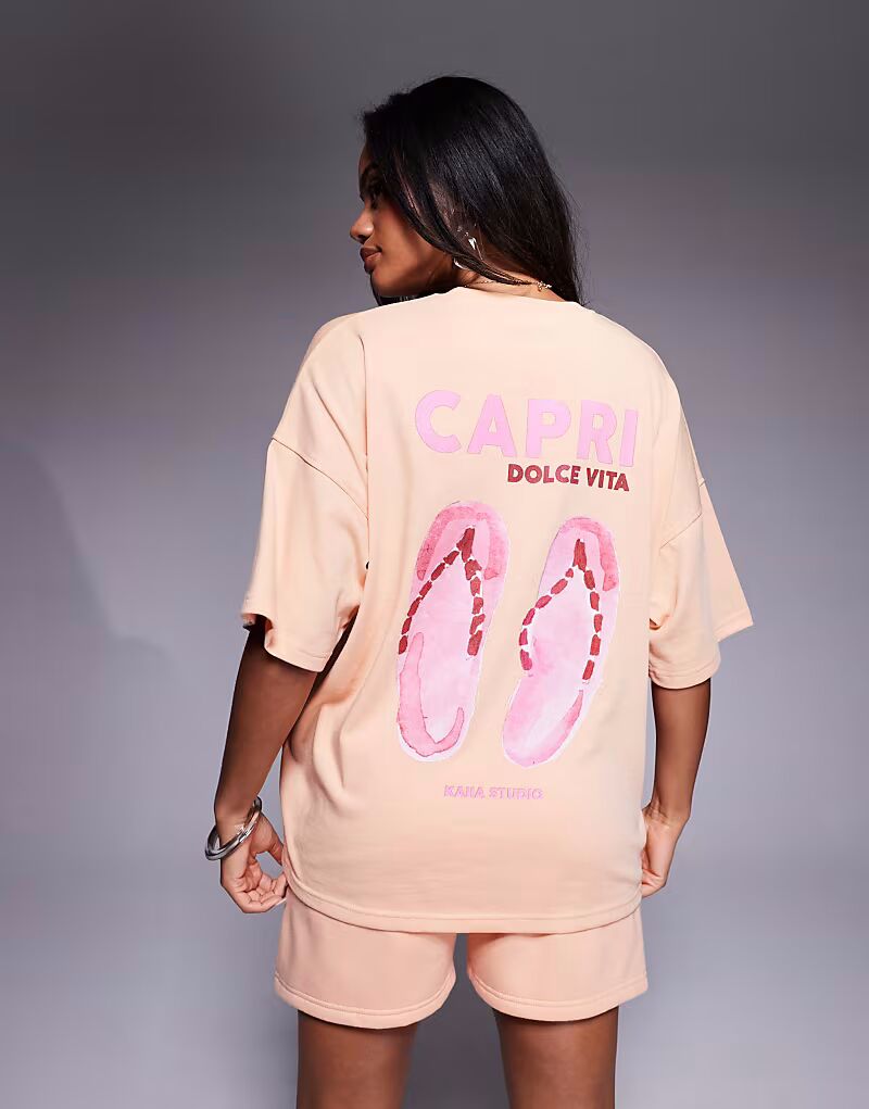 Футболка-трансформер Capri из высококачественного хлопка с принтом на спине, свободного кроя, персикового цвета Kaiia, Оранжевый, Футболка-трансформер Capri из высококачественного хлопка с принтом на спине, свободного кроя, персикового цвета Kaiia
Футболка-трансформер Capri из высококачественного хлопка с принтом на спине, свободного кроя, персикового цвета Kaiia, Оранжевый, Футболка-трансформер Capri из высококачественного хлопка с принтом на спине, свободного кроя, персикового цвета Kaiia