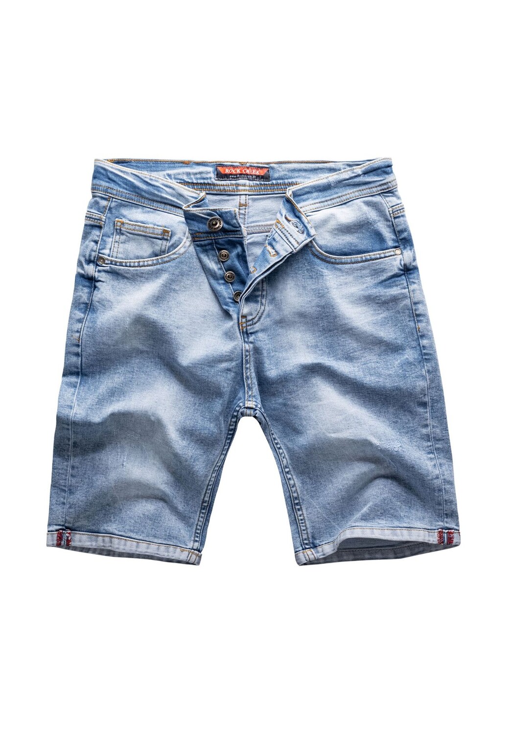 Шорты Джинсовые шорты светло-синие стандартного кроя Rock Creek, голубой
Шорты Джинсовые шорты светло-синие стандартного кроя Rock Creek, голубой