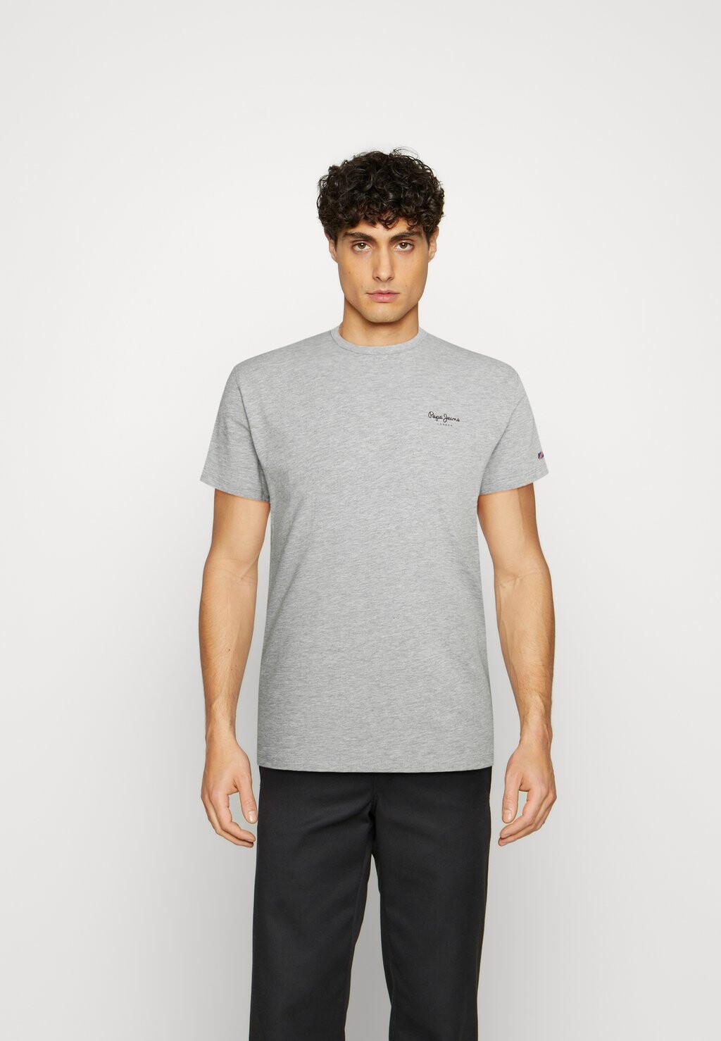 Базовая футболка Original Pepe Jeans, цвет grey marl, Серый, Базовая футболка Original Pepe Jeans, цвет grey marl
Базовая футболка Original Pepe Jeans, цвет grey marl, Серый, Базовая футболка Original Pepe Jeans, цвет grey marl