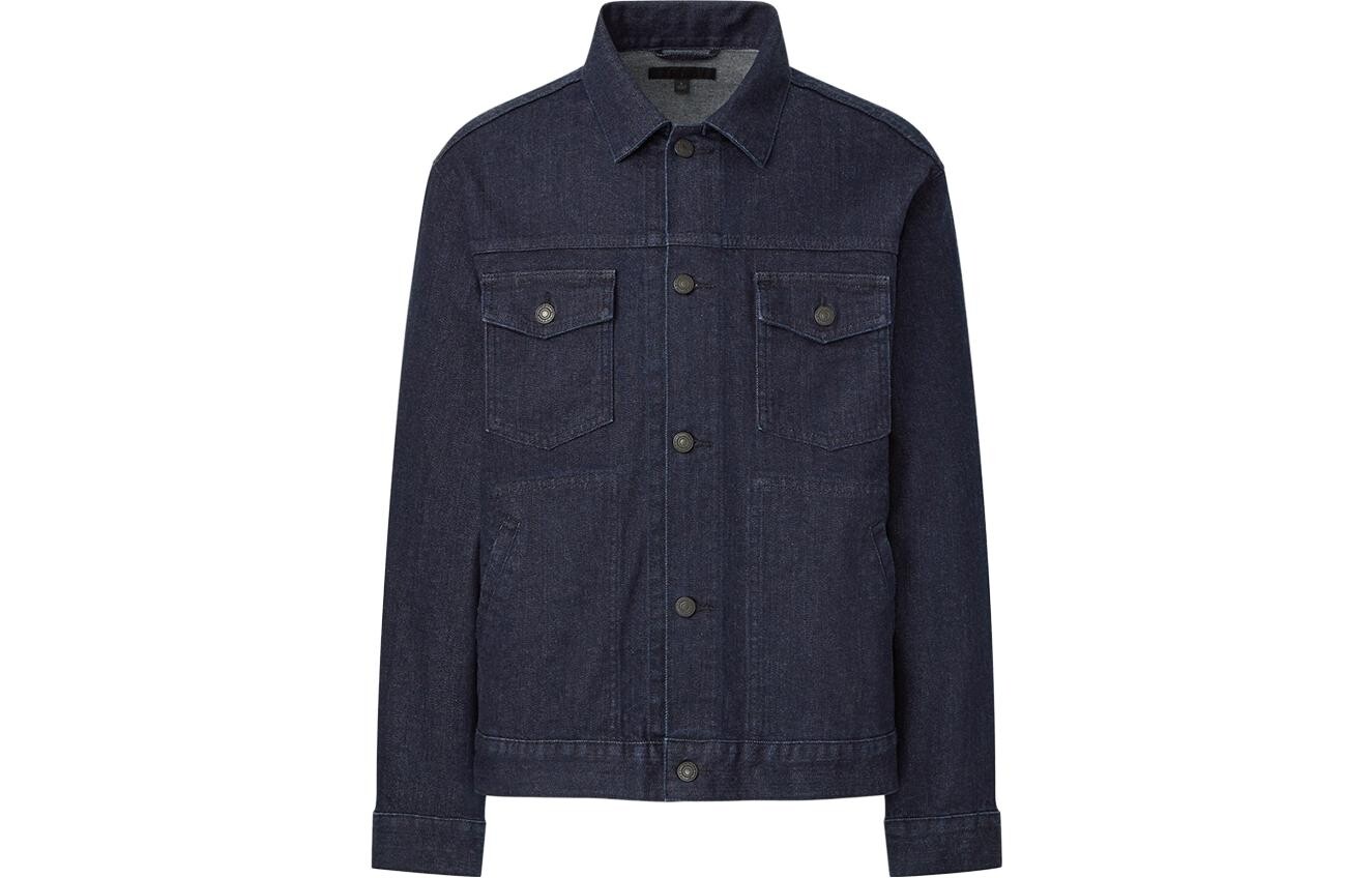 Мужская джинсовая куртка UNIQLO, 68 темно-синий
Мужская джинсовая куртка UNIQLO, 68 темно-синий