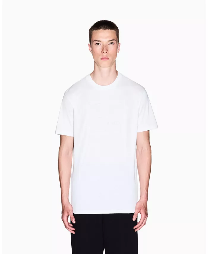 Мужская футболка с тональным принтом в виде сетки A|X Armani Exchange, загар/бежевый
Мужская футболка с тональным принтом в виде сетки A|X Armani Exchange, загар/бежевый