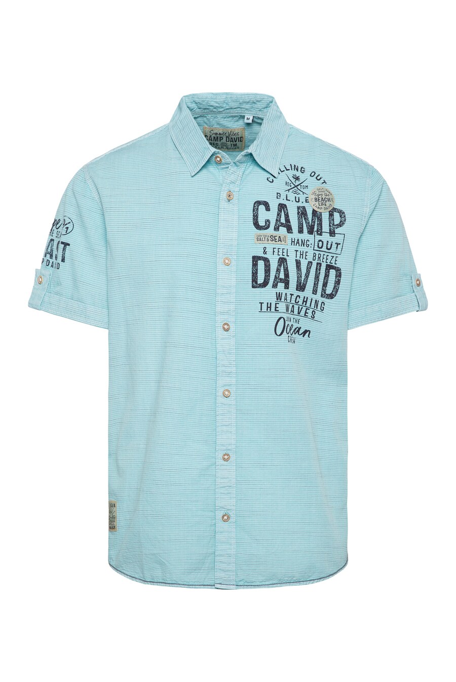 Рубашка на пуговицах классического кроя CAMP DAVID, бирюзовый
Рубашка на пуговицах классического кроя CAMP DAVID, бирюзовый