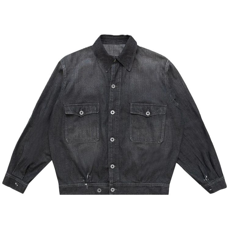 Куртка Maison Margiela Washed Trucker Denim Jacket, Black
Куртка Maison Margiela Washed Trucker Denim Jacket, Black
