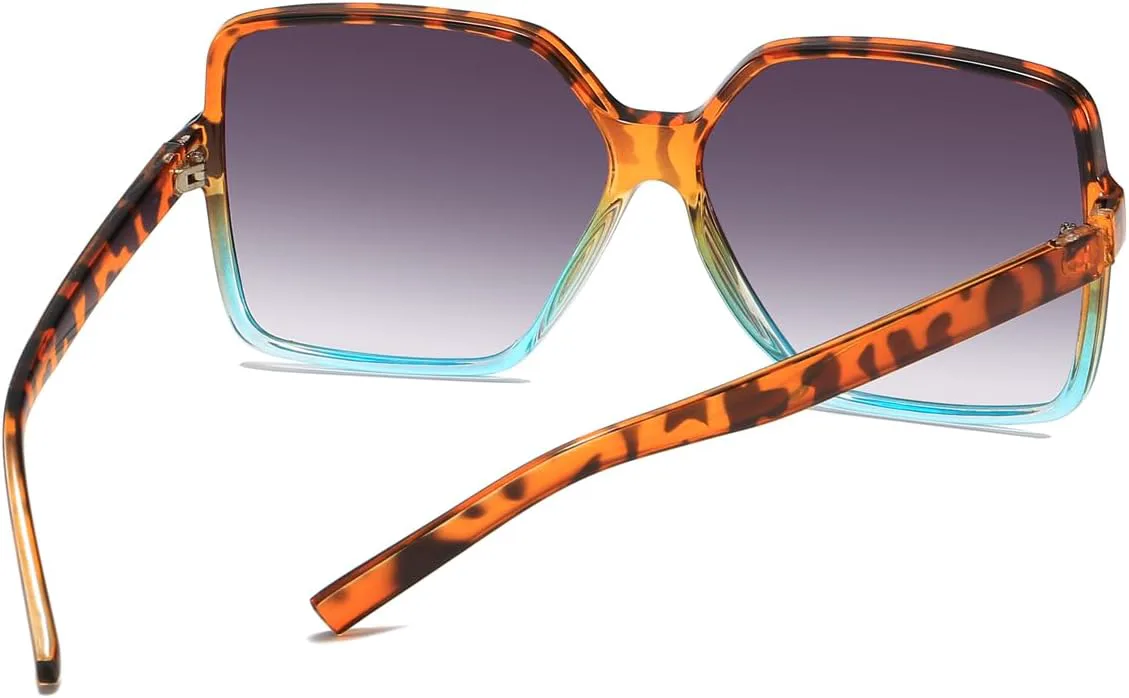 Стильные женские квадратные солнцезащитные очки большого размера, широкие модные очки для женщин и мужчин, 100% защита от УФ-излучения aisswzber, Hawksbill Blue&grey
Стильные женские квадратные солнцезащитные очки большого размера, широкие модные очки для женщин и мужчин, 100% защита от УФ-излучения aisswzber, Hawksbill Blue&grey