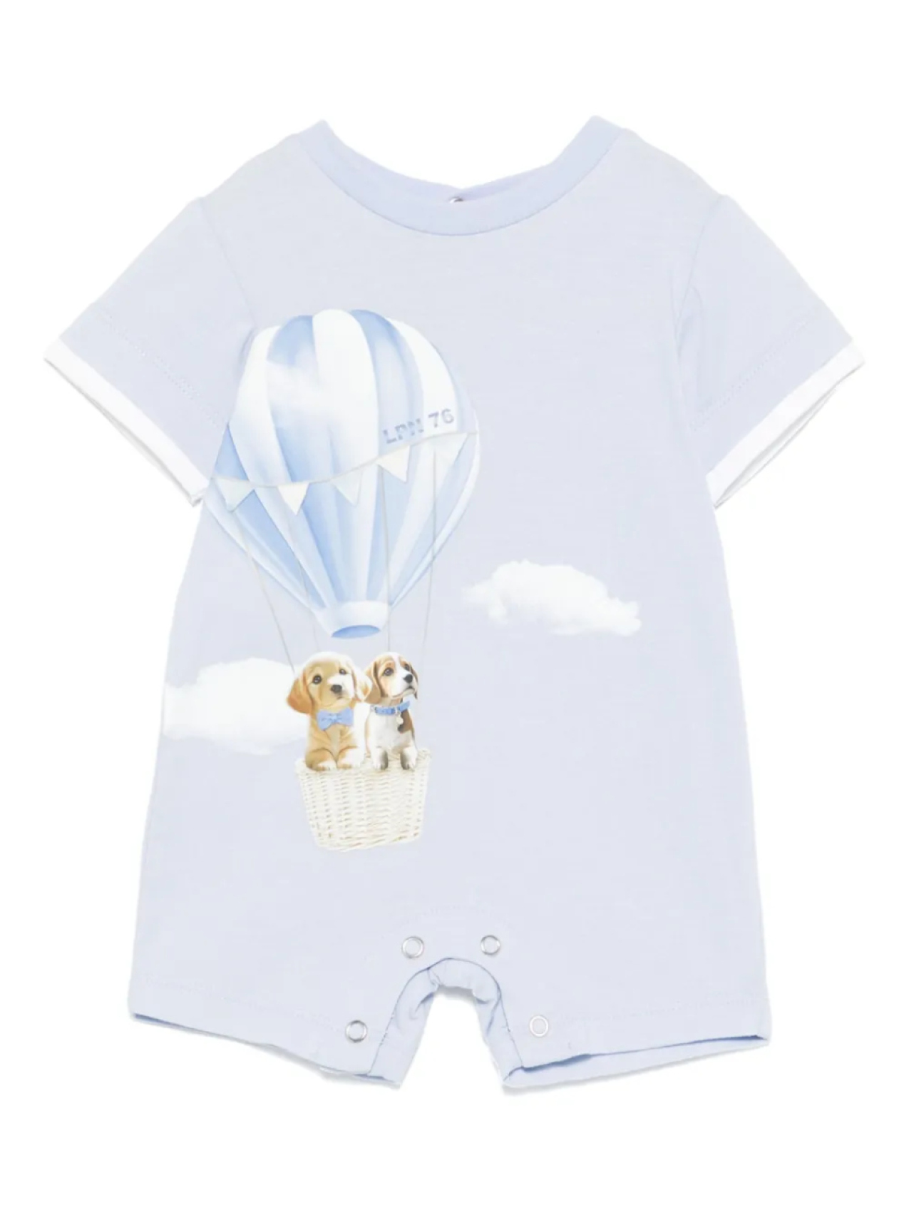 Lapin House ромпер с графичным принтом, синий
Lapin House ромпер с графичным принтом, синий