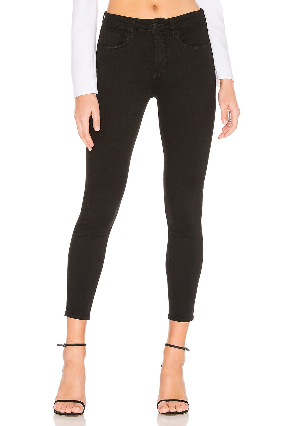 Джинсы L'AGENCE Margot High Rise Skinny, нуар
Джинсы L'AGENCE Margot High Rise Skinny, нуар