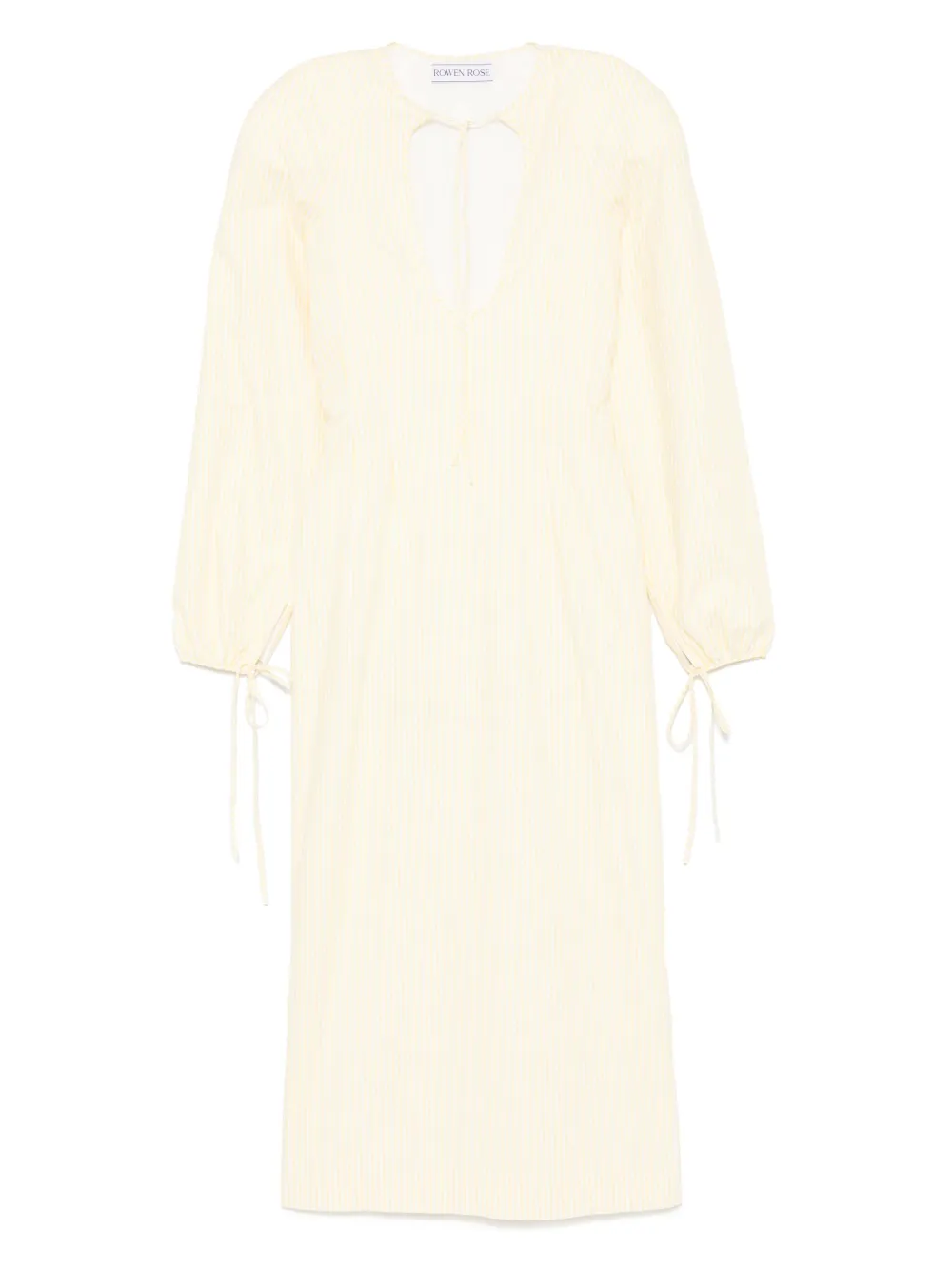 Платье макси в полоску Rowen Rose, желтый
Платье макси в полоску Rowen Rose, желтый