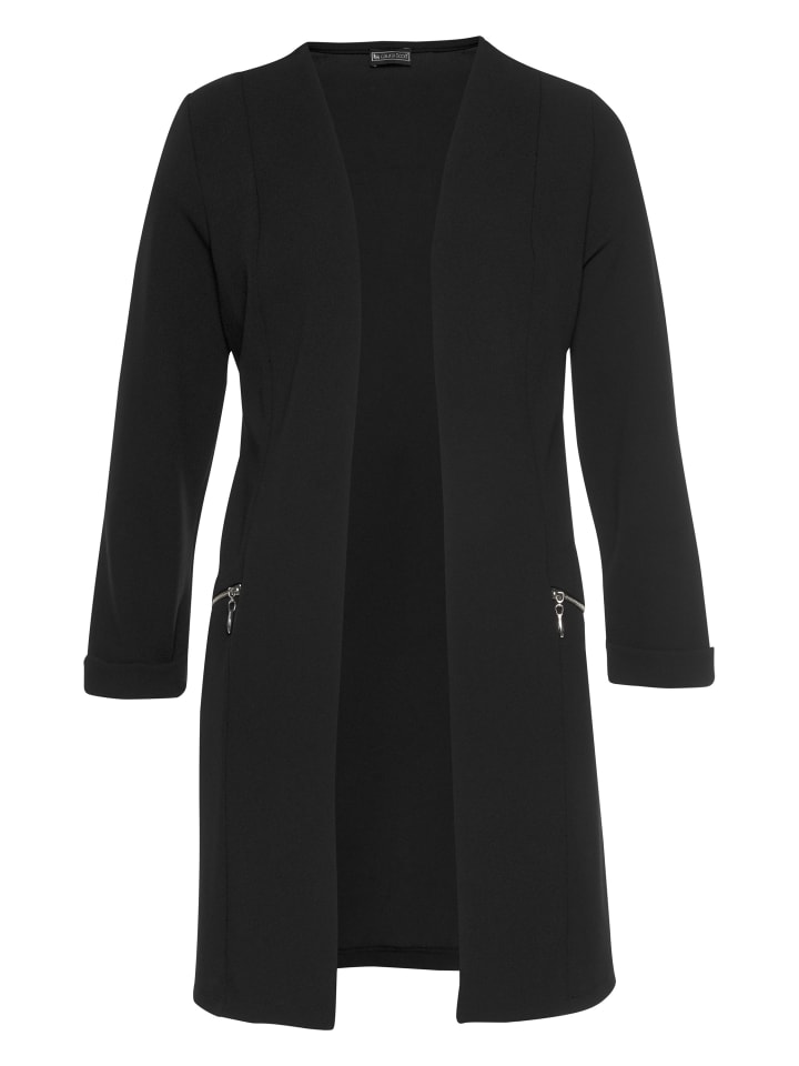 Laura Scott Длинный пиджак черного цвета
Laura Scott Длинный пиджак черного цвета