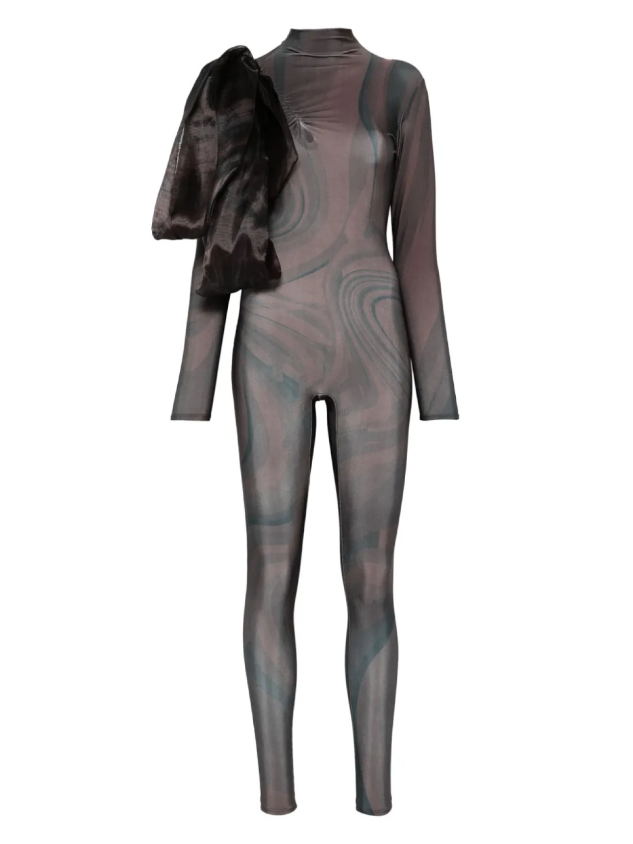 Комбинезон с шоколадным принтом Atu Body Couture, коричневый
Комбинезон с шоколадным принтом Atu Body Couture, коричневый