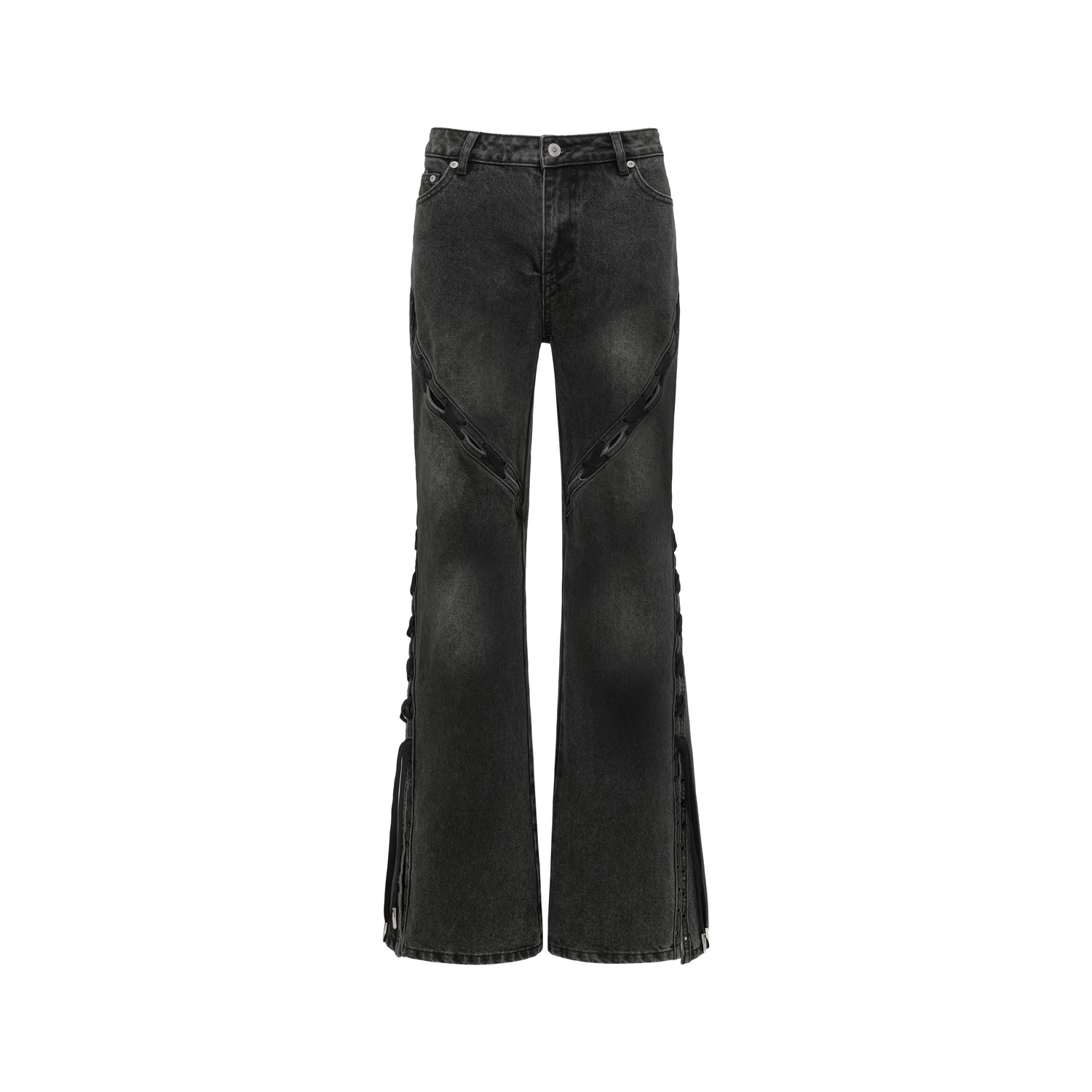 Feng Chen Wang Женские джинсы черные
Feng Chen Wang Женские джинсы черные