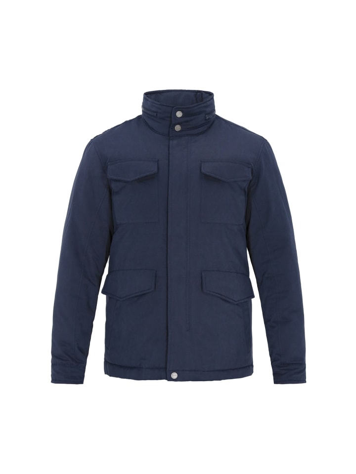 Мужская куртка темно-синего цвета DreiMaster
Мужская куртка темно-синего цвета DreiMaster