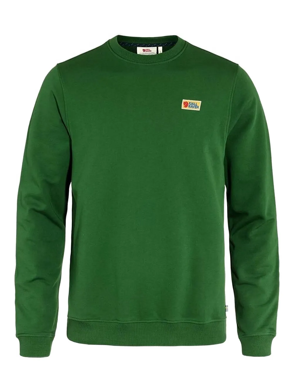 Толстовка с круглым вырезом и нашивкой-логотипом Fjällräven, зеленый
Толстовка с круглым вырезом и нашивкой-логотипом Fjällräven, зеленый