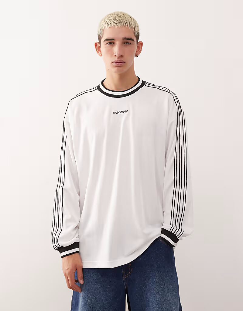 Футболка с длинным рукавом белого цвета Adidas Originals, Белый, Футболка с длинным рукавом белого цвета Adidas Originals
Футболка с длинным рукавом белого цвета Adidas Originals, Белый, Футболка с длинным рукавом белого цвета Adidas Originals