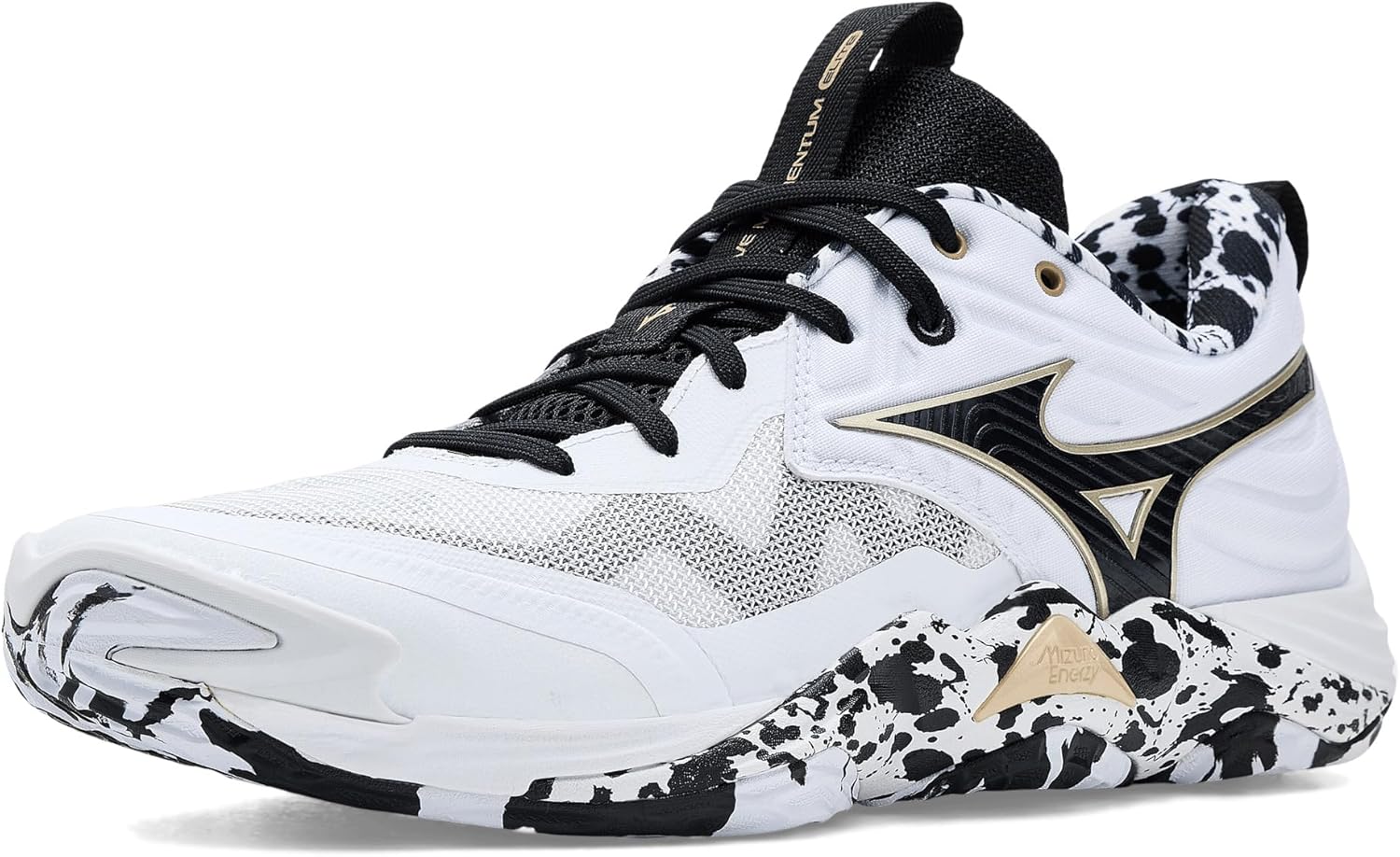 Кроссовки Mizuno Wave Momentum 4 Elite (унисекс для взрослых), белый/золотой
Кроссовки Mizuno Wave Momentum 4 Elite (унисекс для взрослых), белый/золотой