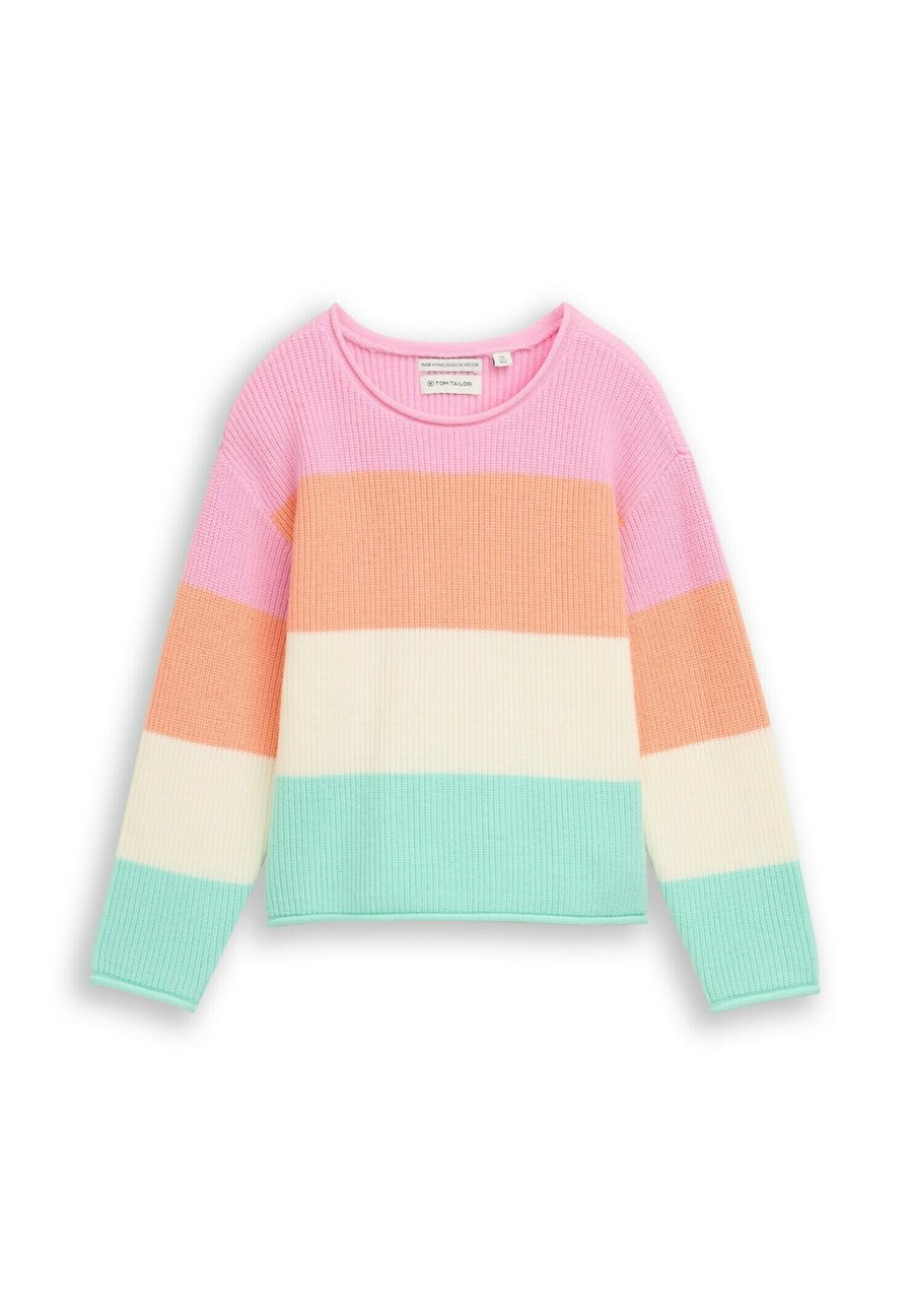 Джемпер TOM TAILOR Jumper, Very Big Multicolor Stripe/Multi-Coloured
Джемпер TOM TAILOR Jumper, Very Big Multicolor Stripe/Multi-Coloured