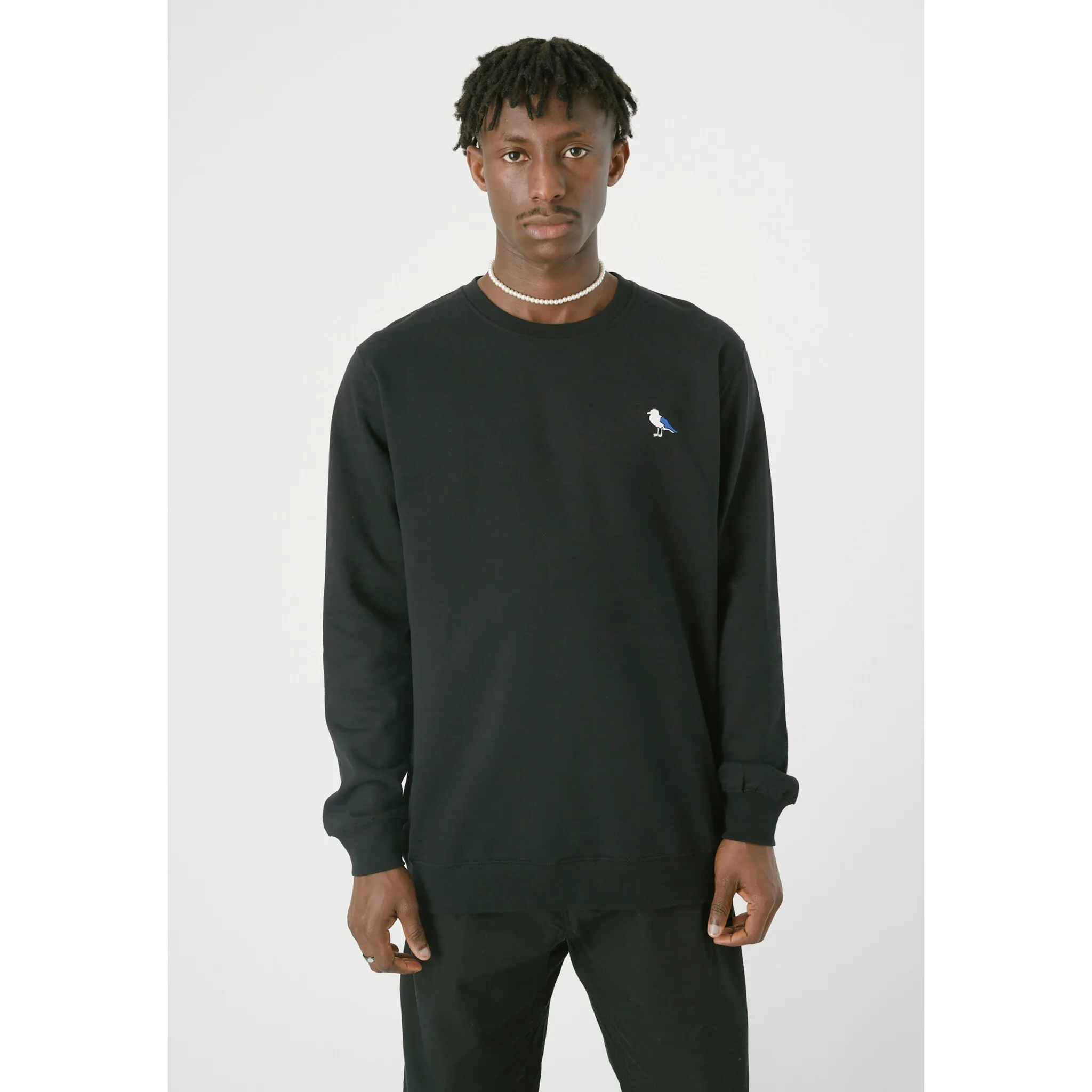 Толстовка Cleptomanicx "Embro Gull" с мелкой вышивкой в виде чайки, черный
Толстовка Cleptomanicx "Embro Gull" с мелкой вышивкой в виде чайки, черный