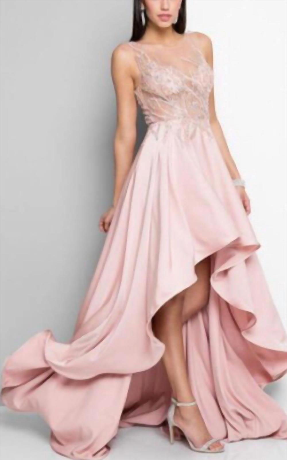 Terani Couture Платье асимметричного подола нежно-розового цвета
Terani Couture Платье асимметричного подола нежно-розового цвета