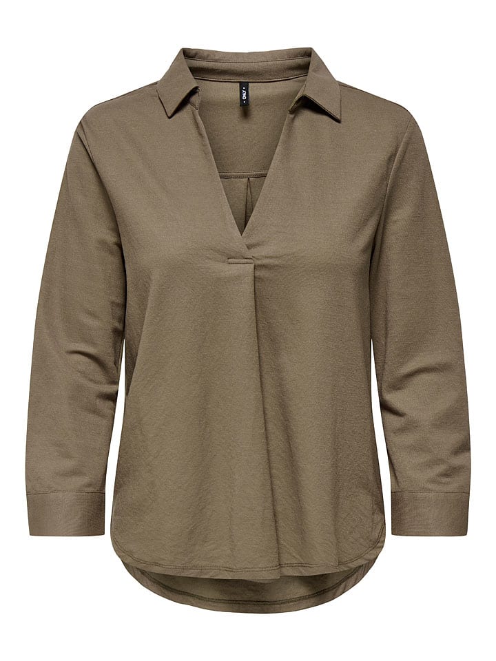 Блузка ONLY, светло-коричневый 
Блузка ONLY, светло-коричневый