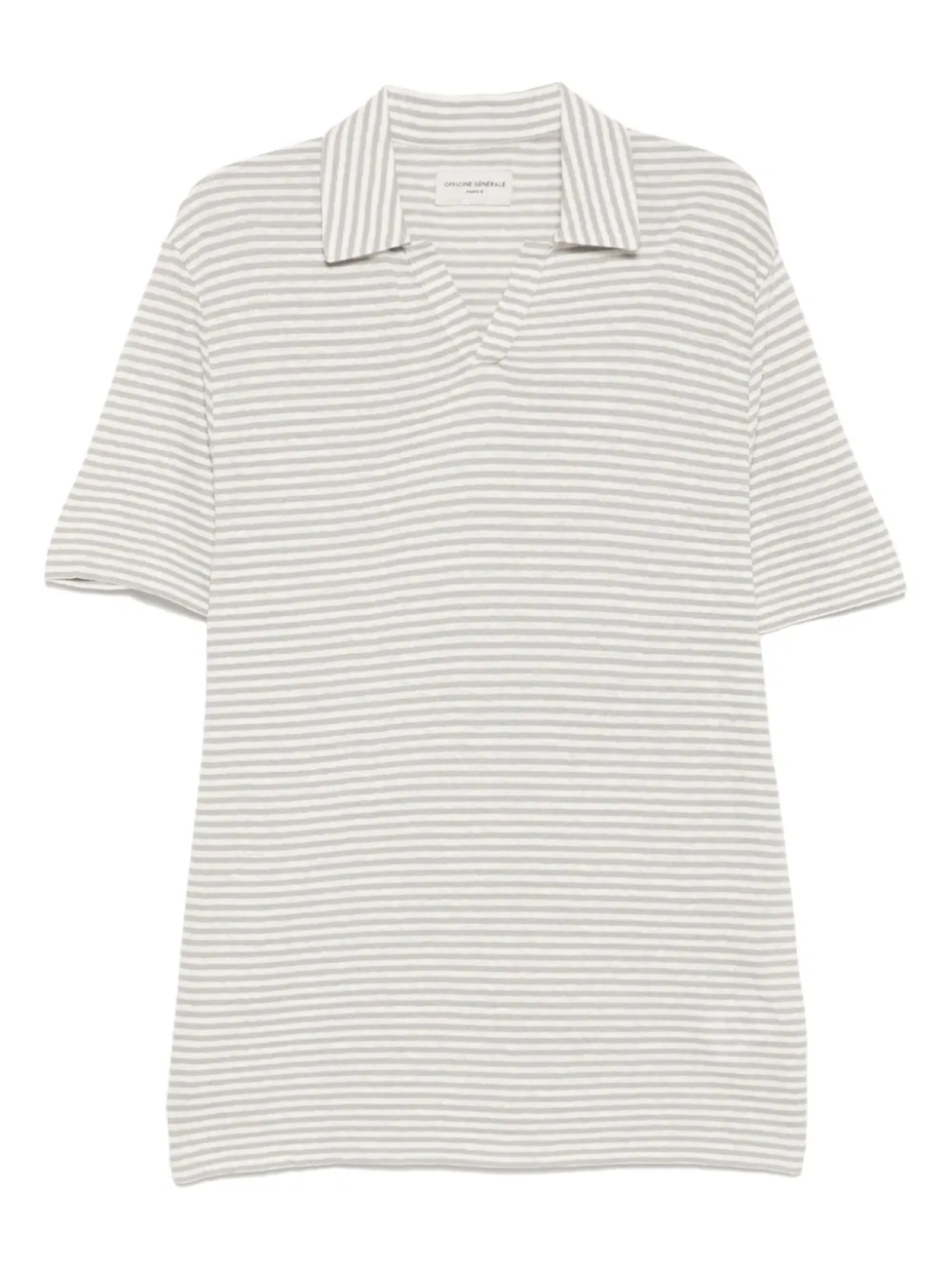 Officine Generale рубашка поло с короткими рукавами, серый
Officine Generale рубашка поло с короткими рукавами, серый