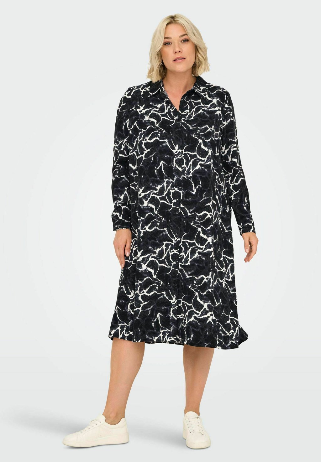 Платье-рубашка CARAMMIA MIDI ONLY Carmakoma, антрацит
Платье-рубашка CARAMMIA MIDI ONLY Carmakoma, антрацит