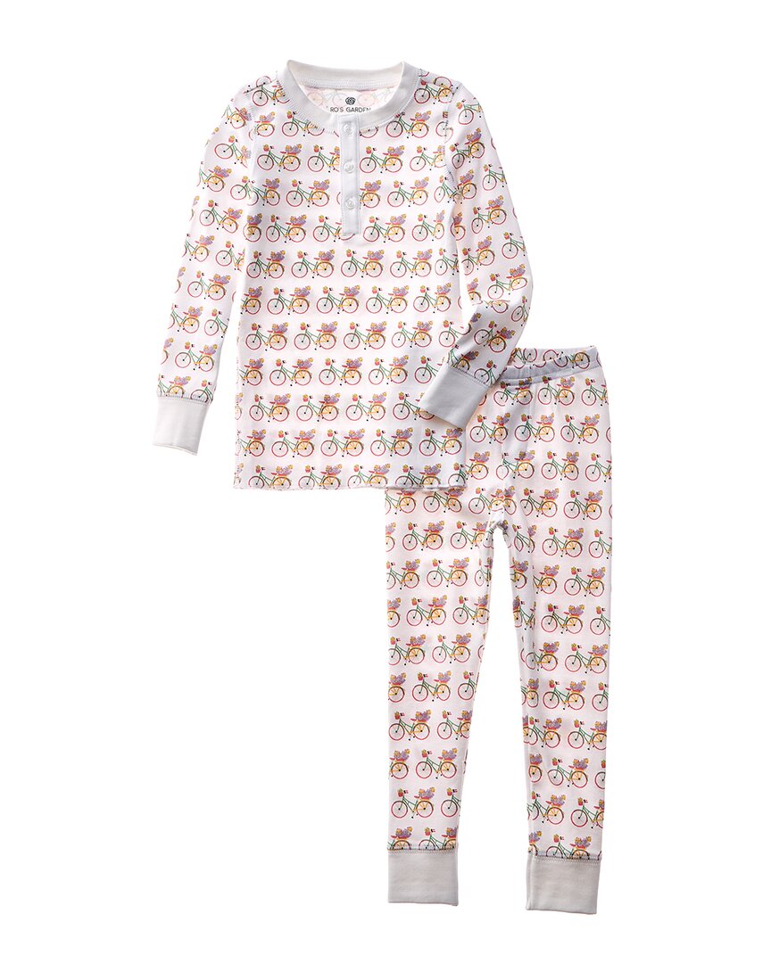 Пижамный комплект «Садовые велосипеды» от Ro Ro's Garden, цвет multi
Пижамный комплект «Садовые велосипеды» от Ro Ro's Garden, цвет multi