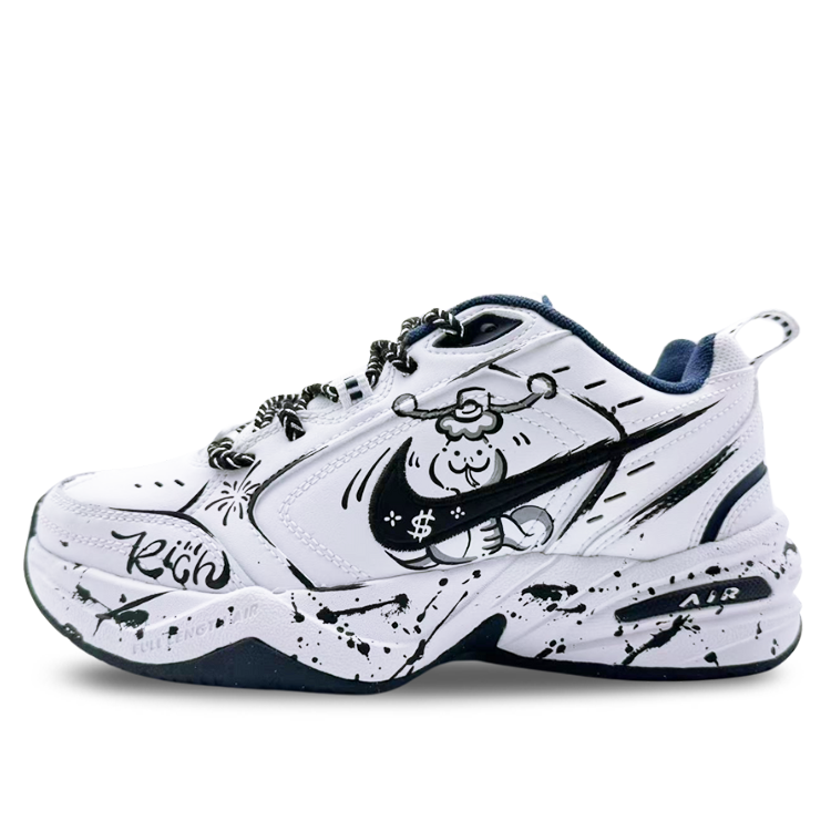 Nike Air Monarch 4 нескользящие износостойкие низкие массивные кроссовки unisex black white
Nike Air Monarch 4 нескользящие износостойкие низкие массивные кроссовки unisex black white