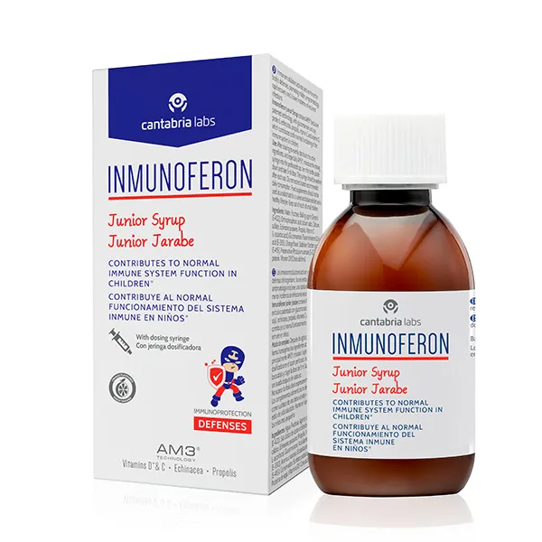 Детская Добавка Jarabe Junior Inmunoferon, 150 ml
Детская Добавка Jarabe Junior Inmunoferon, 150 ml